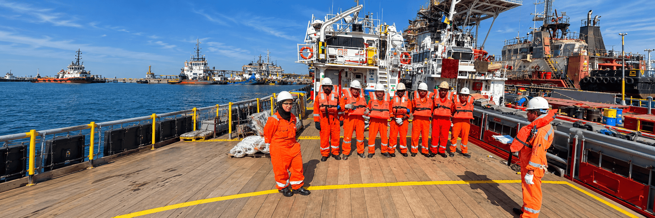 Safety at Sea. Responsibility in Every Voyage.